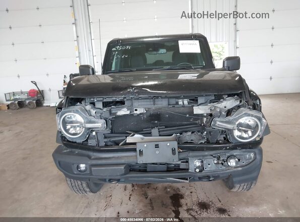 1FMEE5BP4NLB55683 2022 FORD BRONCO Black Widok zestawu wskaźników