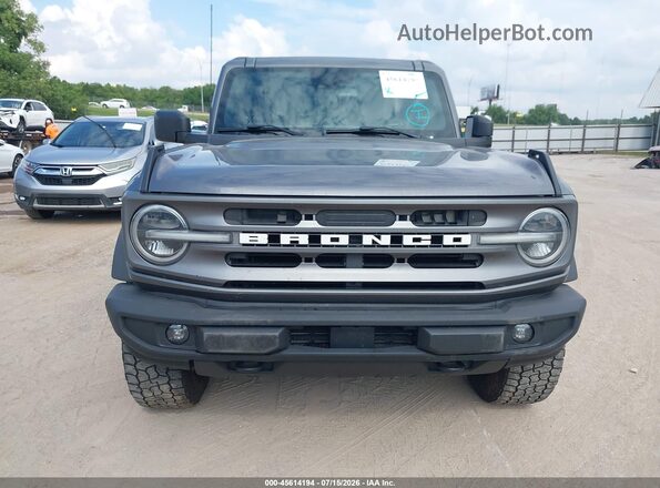 1FMEE5BP4PLB09614 2023 FORD BRONCO Gray Widok zestawu wskaźników