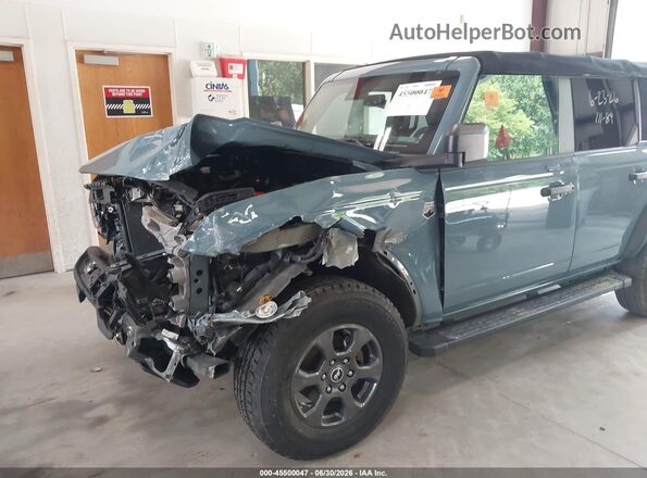 1FMEE5BP6PLA99376 2023 FORD BRONCO Gray წინა ხედი