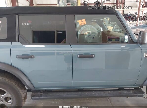 1FMEE5BP6PLA99376 2023 FORD BRONCO Gray ხელსაწყოთა პანელის ხედი