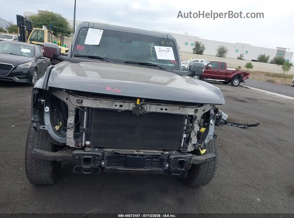 1FMEE5BP6PLB74111 2023 FORD BRONCO Gray Rear interior view