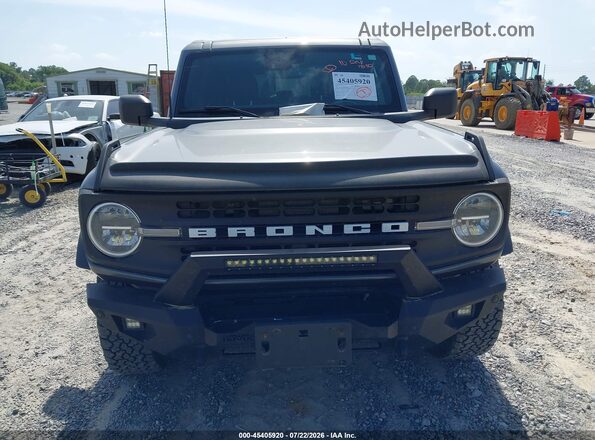 1FMEE5BP7PLC17242 2023 FORD BRONCO Gray Вид щитка приладів