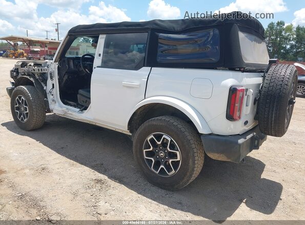 1FMEE5BP8NLA74931 2022 FORD BRONCO White Հետևի ձախ