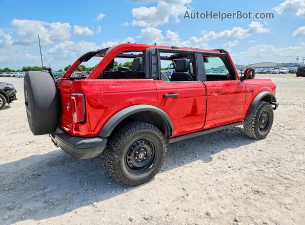 1FMEE5BP8NLA86609 2022 FORD BRONCO Red Rear right