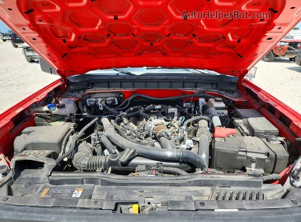 1FMEE5BP8NLA86609 2022 FORD BRONCO Red Rear interior view