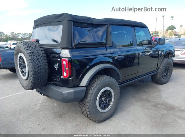 1FMEE5BP9NLB53511 2022 FORD BRONCO Black Rear right
