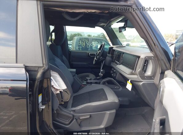 1FMEE5BP9NLB53511 2022 FORD BRONCO Black Front interior view