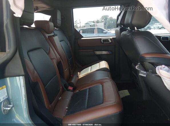1FMEE5BPXNLA93853 2022 FORD BRONCO Turquoise Widok naklejki z numerem VIN