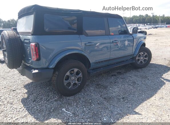 1FMEE5BPXNLA93853 2022 FORD BRONCO Turquoise Tył prawy