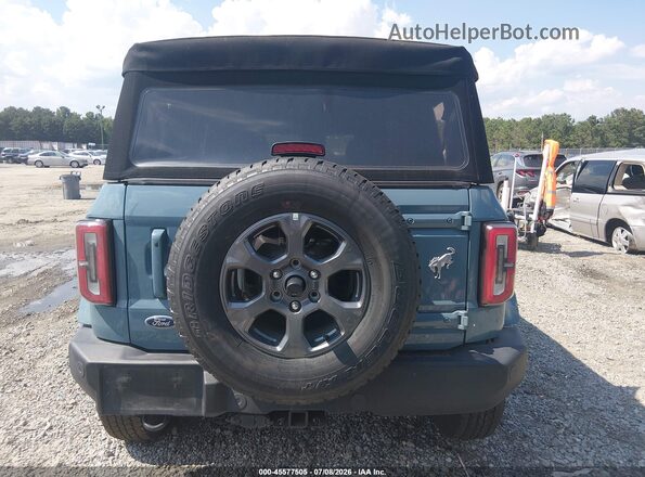 1FMEE5BPXNLA93853 2022 FORD BRONCO Turquoise 