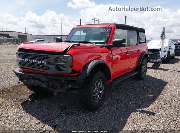 1FMEE5DH0PLB74627 2023 FORD BRONCO Red Przód lewy
