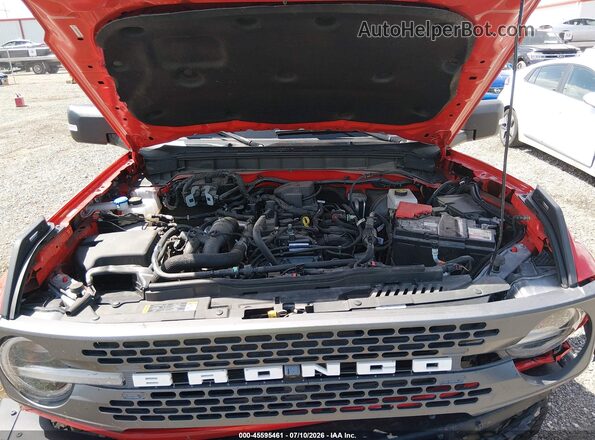 1FMEE5DH0PLB74627 2023 FORD BRONCO Red Widok z tyłu
