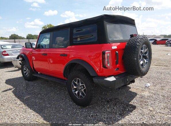 1FMEE5DH0PLB74627 2023 FORD BRONCO Red Tył lewy
