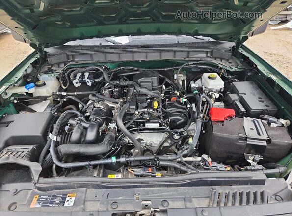 1FMEE5DH2NLA80763 2022 FORD BRONCO Зеленый Вид подкапотного пространства