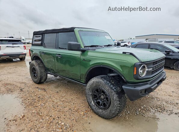 1FMEE5DH2NLA80763 2022 FORD BRONCO Зеленый Передняя правая четверть