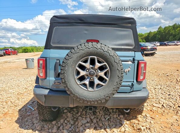1FMEE5DH3MLA76672 2021 FORD BRONCO Blue Հետևի տեսք
