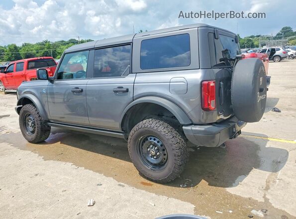 1FMEE5DH5NLB17515 2022 FORD BRONCO Gray უკანა მარცხენა