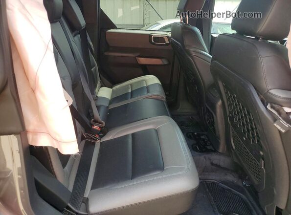 1FMEE5DH5NLB17515 2022 FORD BRONCO Gray უკანა სალონის ხედი