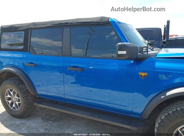 1FMEE5DH5NLB68108 2022 FORD BRONCO Blue Սալոնի հետևի տեսք