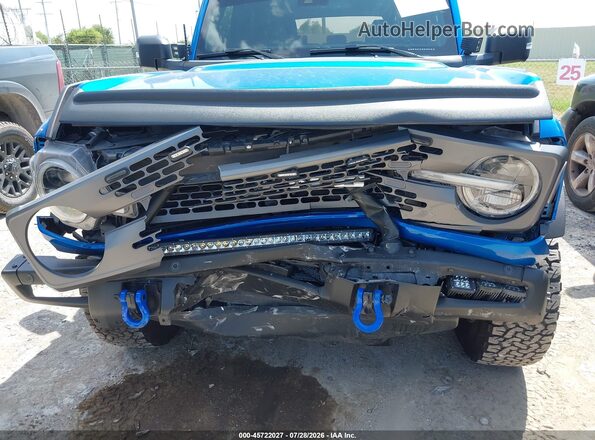 1FMEE5DH5NLB68108 2022 FORD BRONCO Blue Դիմացի տեսք