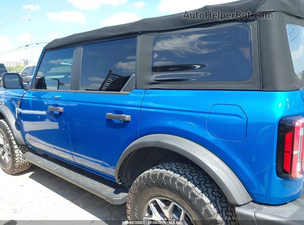 1FMEE5DH5NLB68108 2022 FORD BRONCO Blue Սալոնի 360 աստիճան տեսք