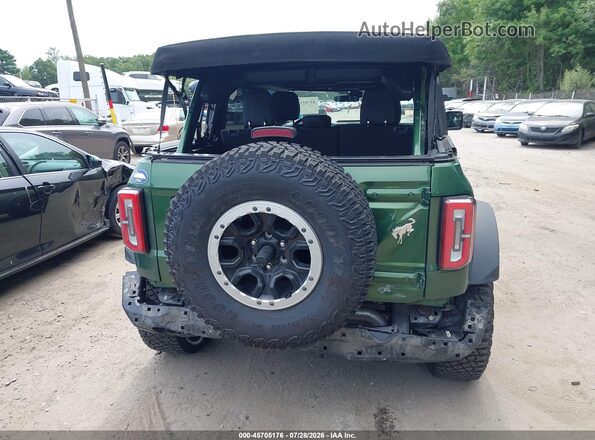 1FMEE5DH6NLB26482 2022 FORD BRONCO Green 