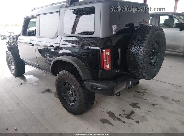 1FMEE5DH8NLB48628 2022 FORD BRONCO Черный Задняя левая четверть