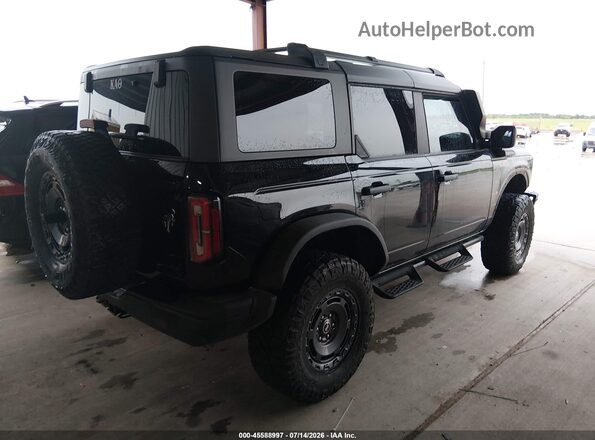 1FMEE5DH8NLB48628 2022 FORD BRONCO Черный Задняя правая четверть