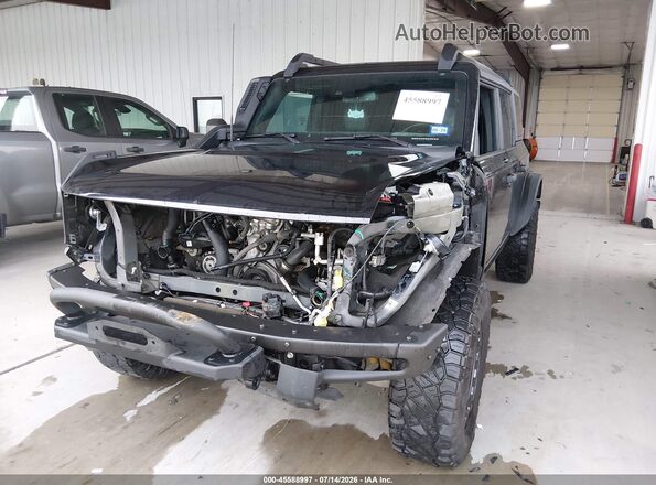 1FMEE5DH8NLB48628 2022 FORD BRONCO Черный Вид спереди