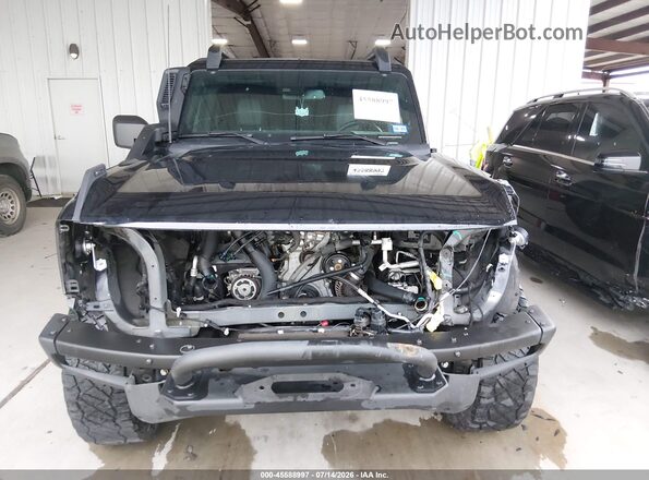 1FMEE5DH8NLB48628 2022 FORD BRONCO Черный Вид щитка приборов