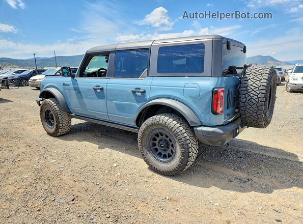 1FMEE5DH9NLB07800 2022 FORD BRONCO Gray Tył lewy