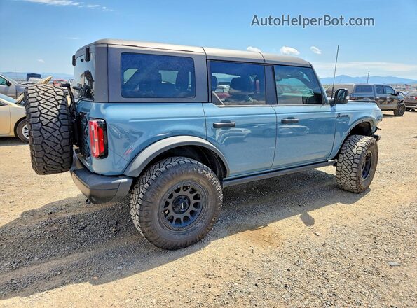 1FMEE5DH9NLB07800 2022 FORD BRONCO Gray Tył prawy