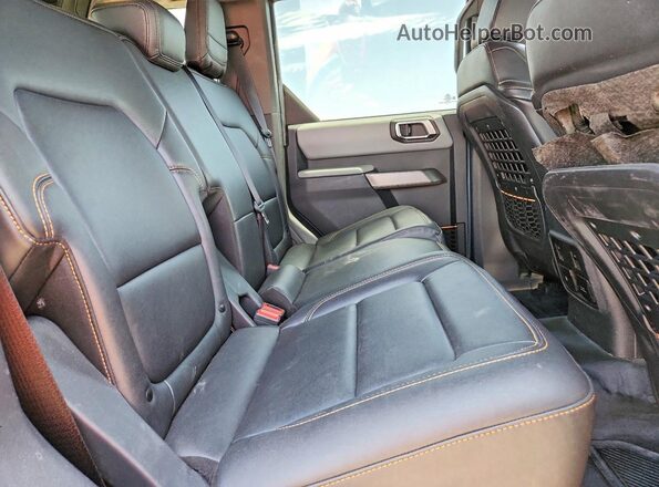 1FMEE5DH9NLB07800 2022 FORD BRONCO Gray Widok wnętrza z tyłu