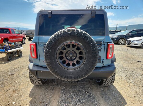 1FMEE5DH9NLB07800 2022 FORD BRONCO Gray Widok z tyłu