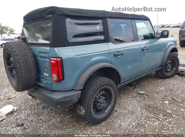 1FMEE5DHXMLA67192 2021 FORD BRONCO Blue უკანა მარჯვენა