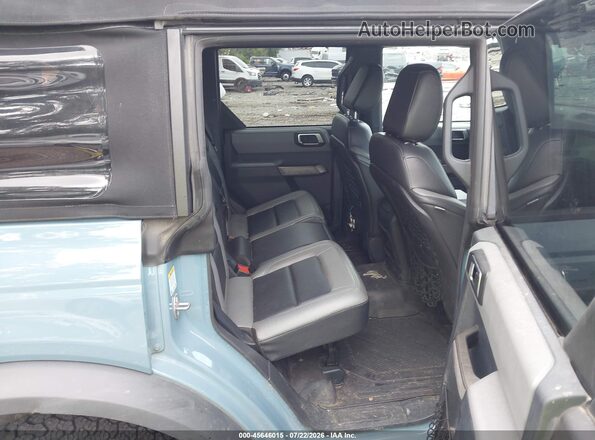 1FMEE5DHXMLA67192 2021 FORD BRONCO Blue VIN კოდის სტიკერის ხედი