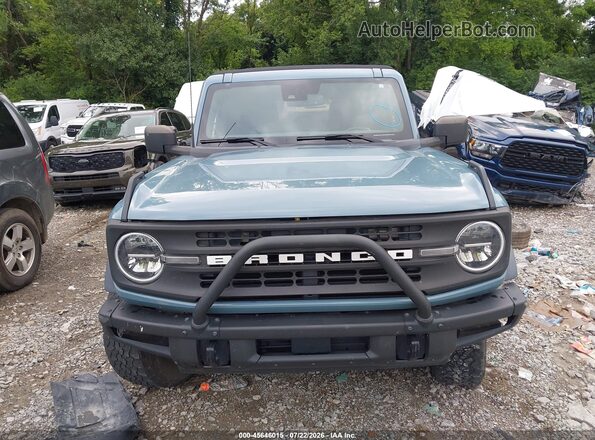 1FMEE5DHXMLA67192 2021 FORD BRONCO Blue წინა ხედი