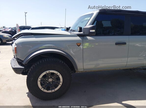 1FMEE5DP0MLA89323 2021 FORD BRONCO Gray 