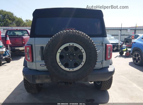 1FMEE5DP0MLA89323 2021 FORD BRONCO Gray 