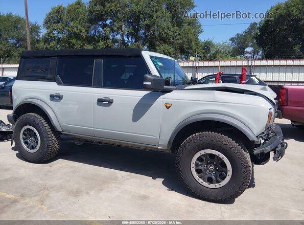 1FMEE5DP0MLA89323 2021 FORD BRONCO Gray Панорамний вид салону 360°