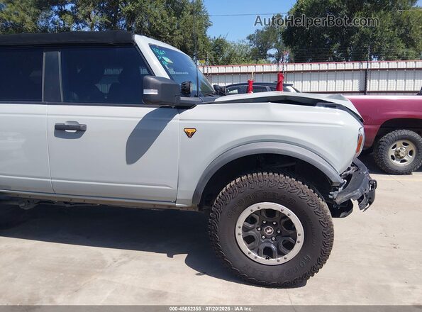 1FMEE5DP0MLA89323 2021 FORD BRONCO Gray 