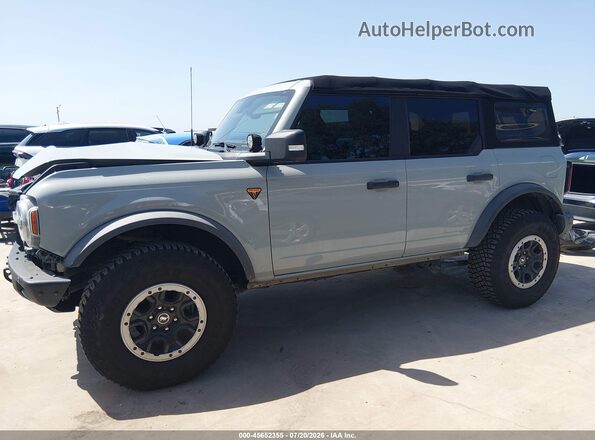 1FMEE5DP0MLA89323 2021 FORD BRONCO Gray 