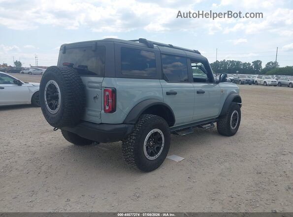 1FMEE5DP0PLB53008 2023 FORD BRONCO Серый Задняя правая четверть