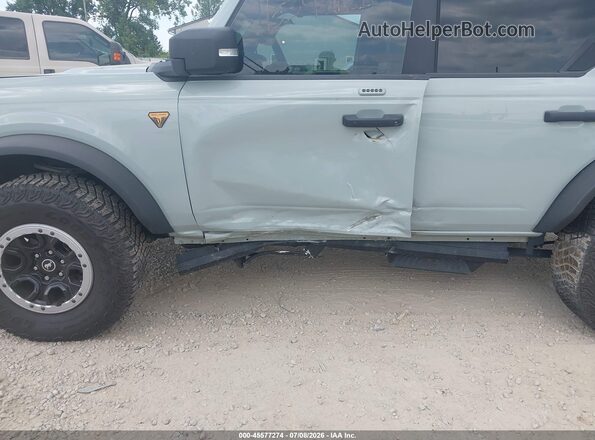 1FMEE5DP0PLB53008 2023 FORD BRONCO Серый Вид спереди