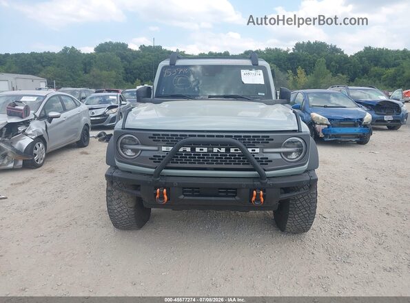 1FMEE5DP0PLB53008 2023 FORD BRONCO Серый Вид щитка приборов