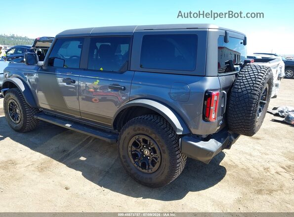 1FMEE5DP1PLB47072 2023 FORD BRONCO Серый Задняя левая четверть