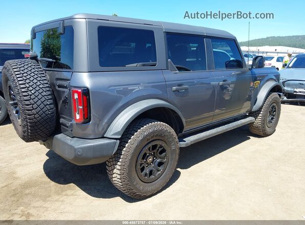 1FMEE5DP1PLB47072 2023 FORD BRONCO Серый Задняя правая четверть