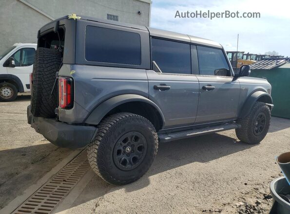 1FMEE5DP1PLB79987 2023 FORD BRONCO Gray Задня права чверть