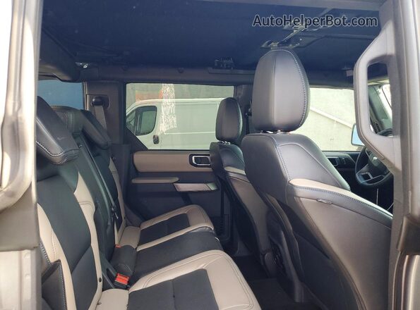 1FMEE5DP1PLB79987 2023 FORD BRONCO Gray Вид задньої частини салону