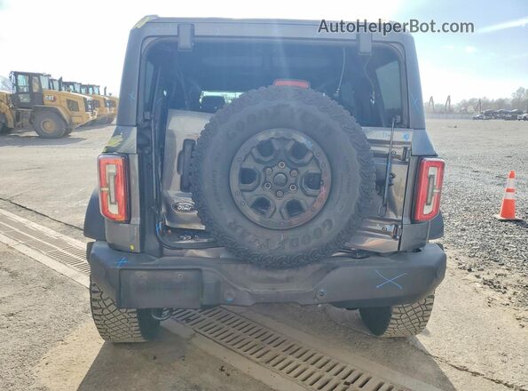 1FMEE5DP1PLB79987 2023 FORD BRONCO Gray Вид ззаду